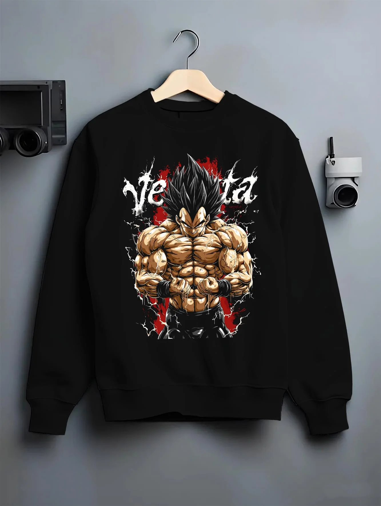 Vegeta Dragon Ball Z Hoodie Super Saiyan Gym Training Clash - Image 6