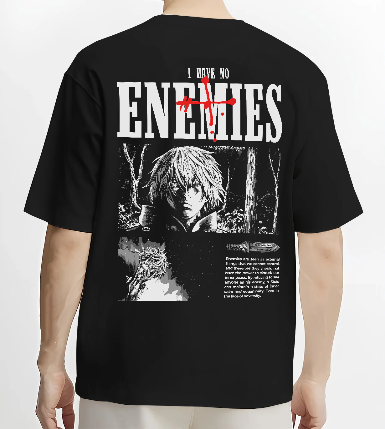 Thorfinn No Enemies Vinland Saga Streetwear Hoodie - Image 4
