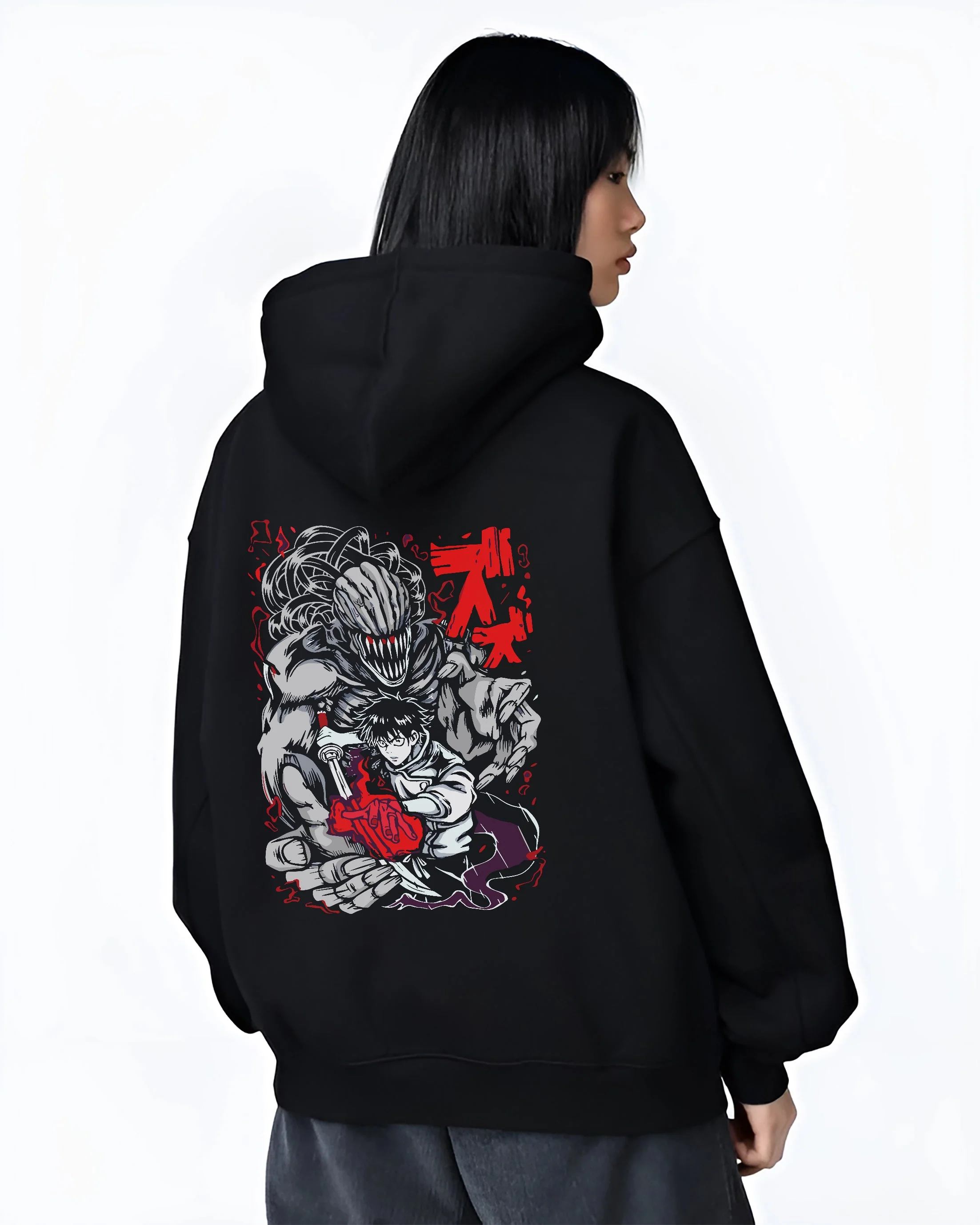 Yuta Okkotsu & Rika Cursed Bond Jujutsu Kaisen Hoodie - Image 3